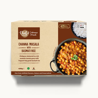 Channa Masala with Basmati Rice