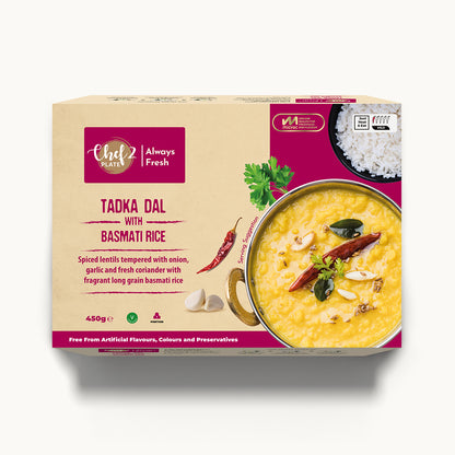 Tadka Dal with Basmati Rice